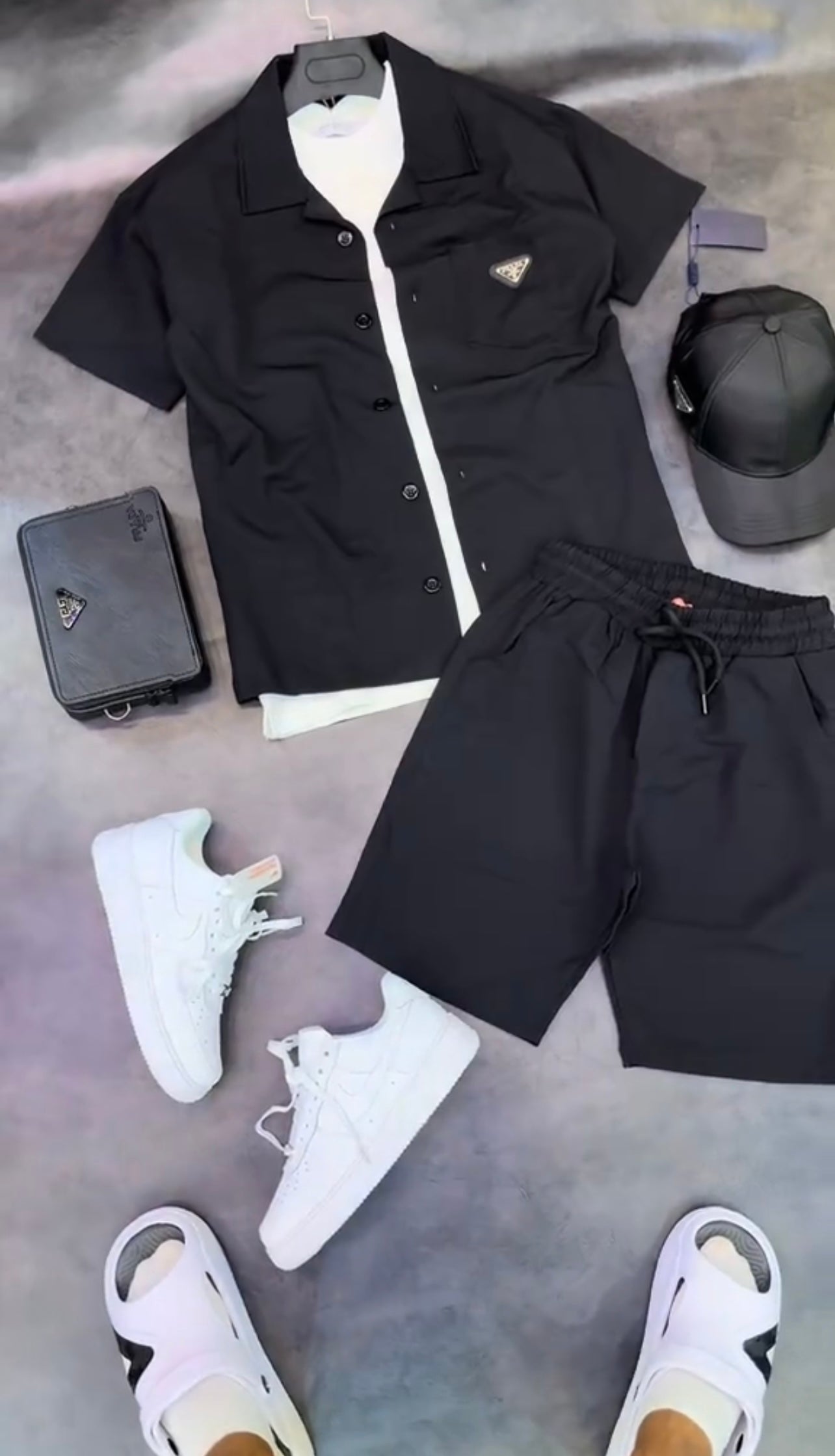 ENSEMBLE CHEMISE SHIORT PRADA 2
