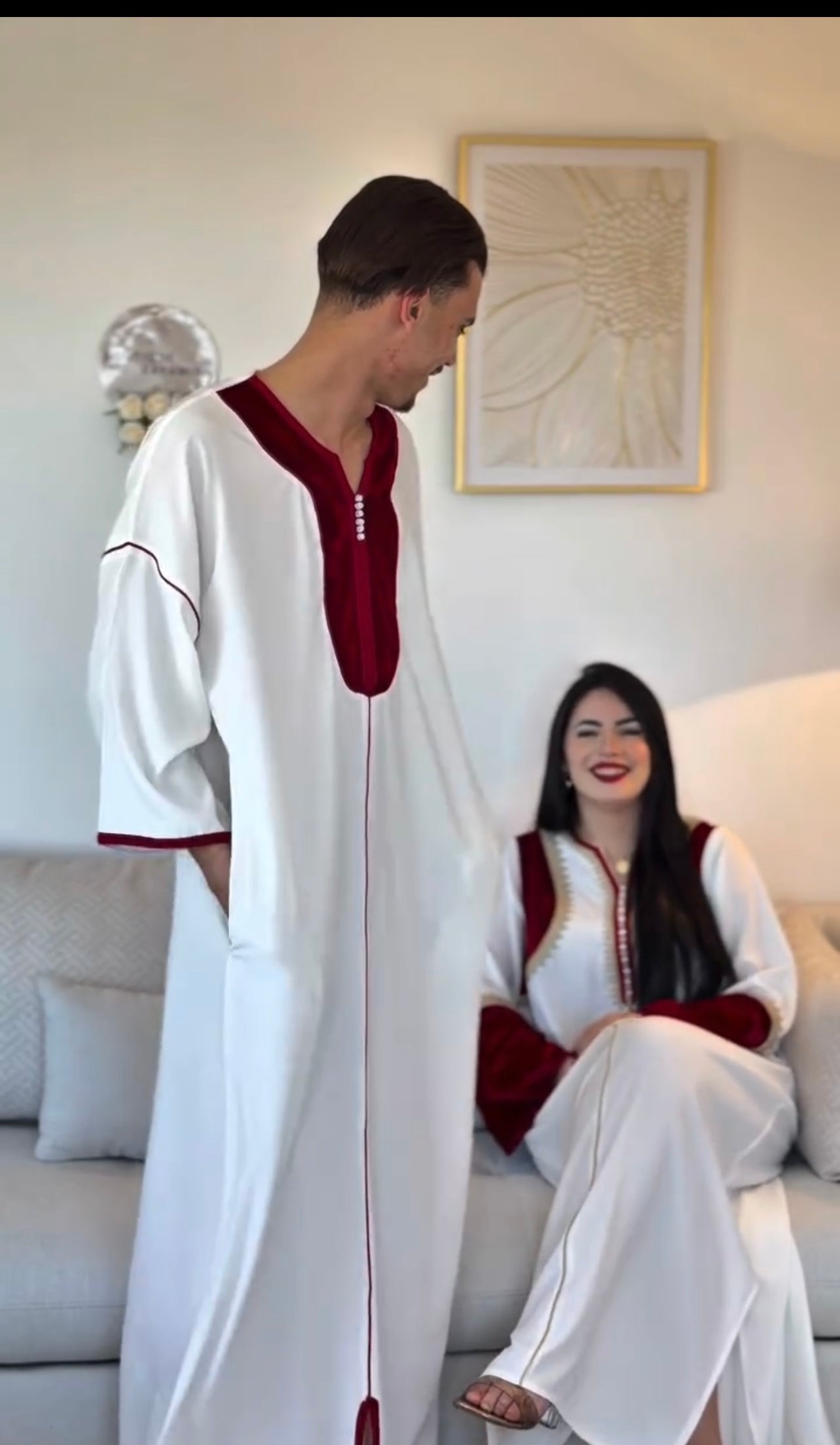 abaya homme et femme