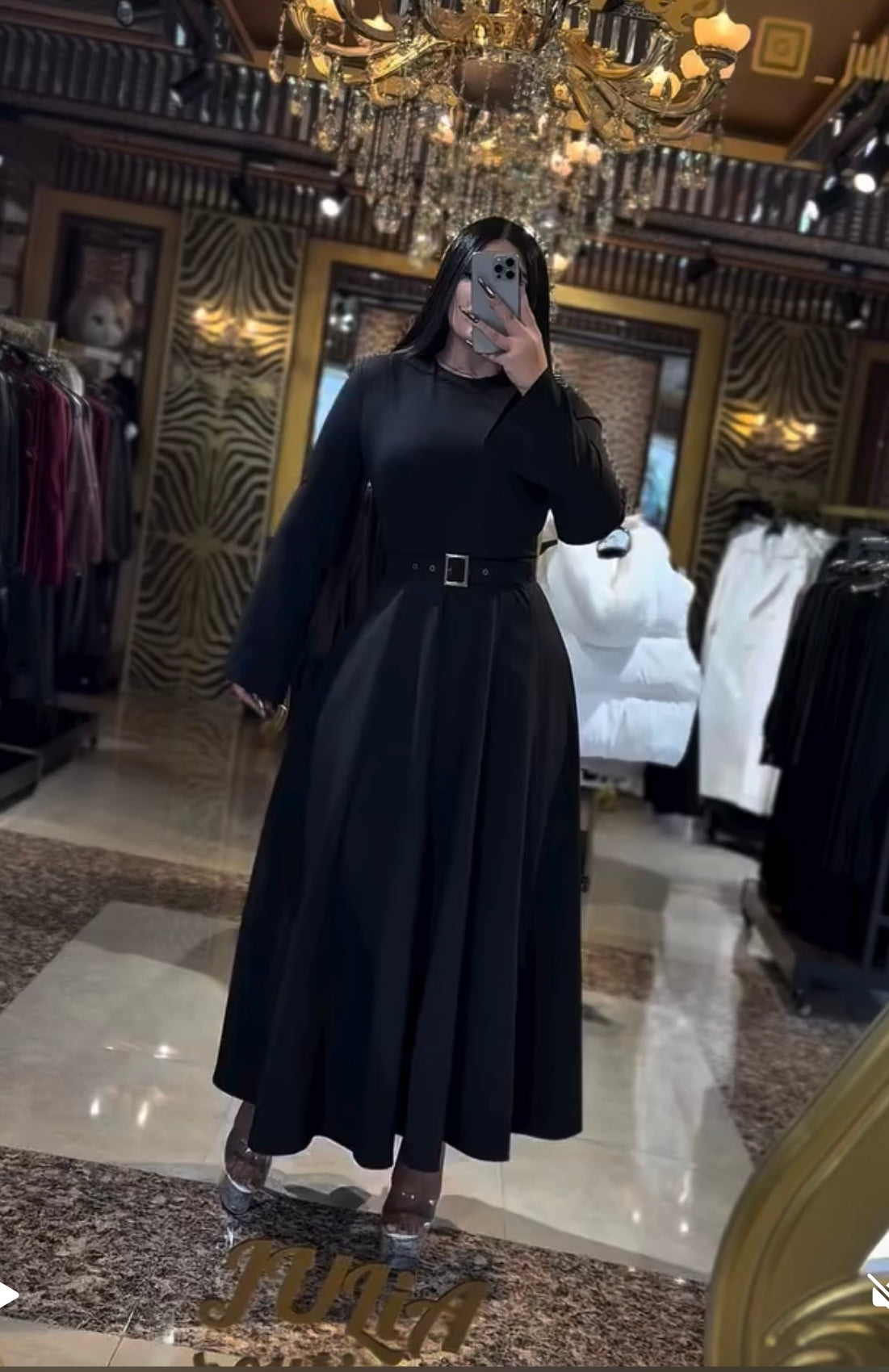 Robe ceinture