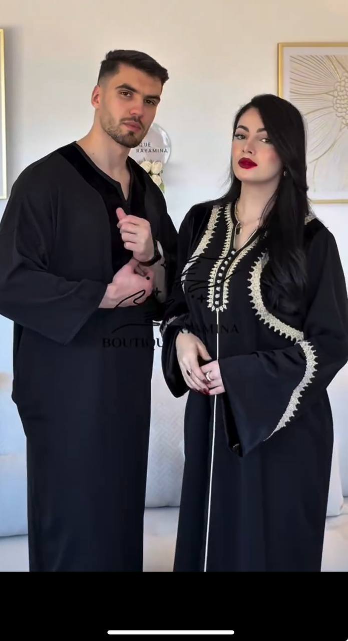 abaya homme et femme