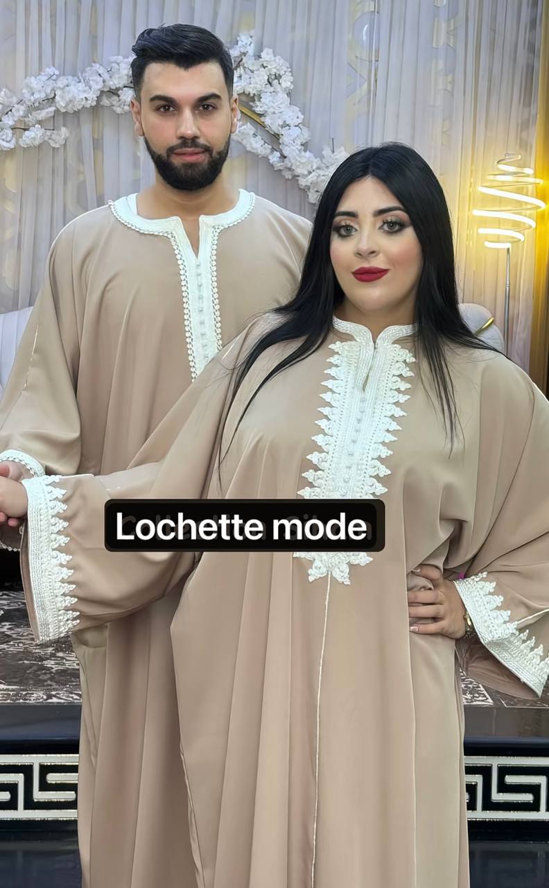 abaya homme et femme 2026